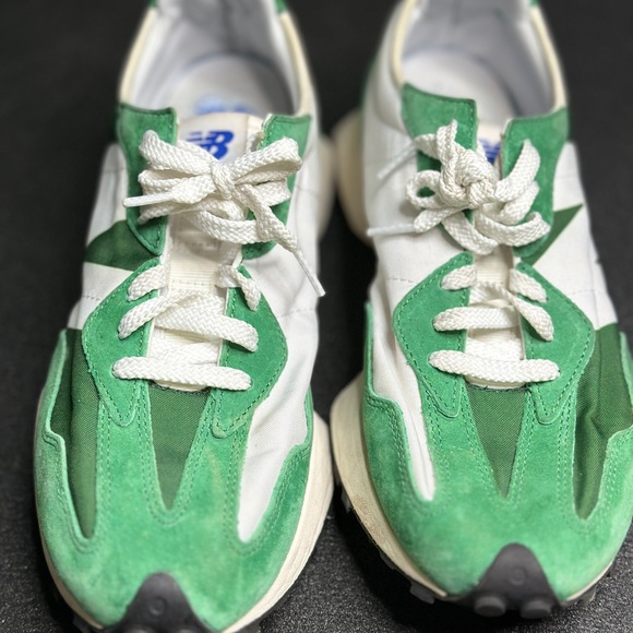 New Balance Shoes - New Balance Classic Green and White Sneakers
